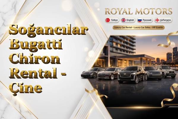 Soğancılar Bugatti Chiron Rental - Çine