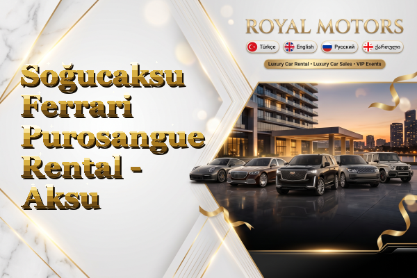 Soğucaksu Ferrari Purosangue Rental - Aksu