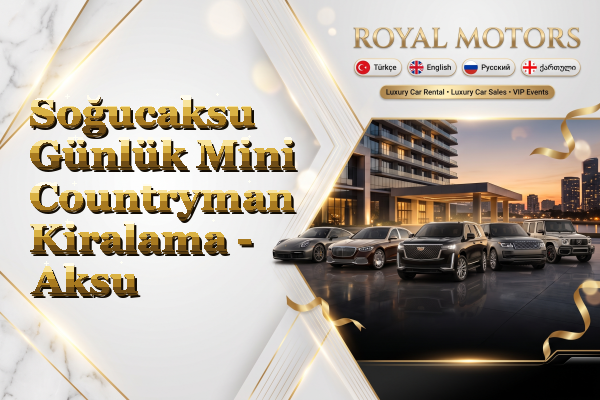 Soğucaksu Günlük Mini Countryman Kiralama - Aksu