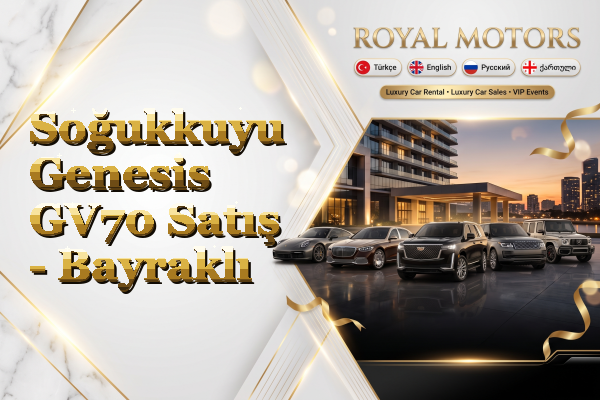 Soğukkuyu Genesis GV70 Satış - Bayraklı