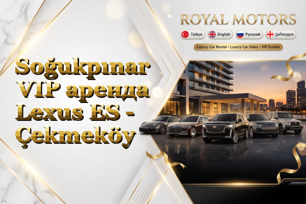 Soğukpınar VIP аренда Lexus ES - Çekmeköy