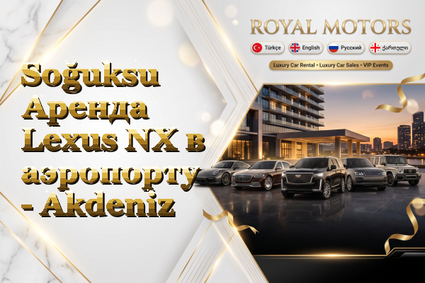 Soğuksu Аренда Lexus NX в аэропорту - Akdeniz