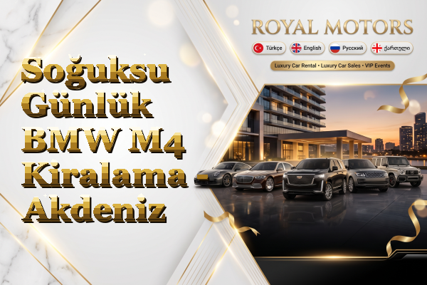 Soğuksu Günlük BMW M4 Kiralama - Akdeniz