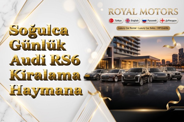 Soğulca Günlük Audi RS6 Kiralama - Haymana