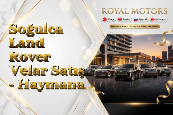 Soğulca Land Rover Velar Satış - Haymana