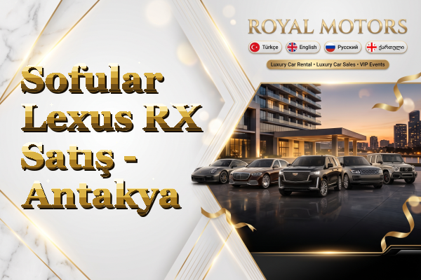 Sofular Lexus RX Satış - Antakya