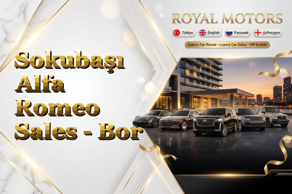 Sokubaşı Alfa Romeo Sales - Bor