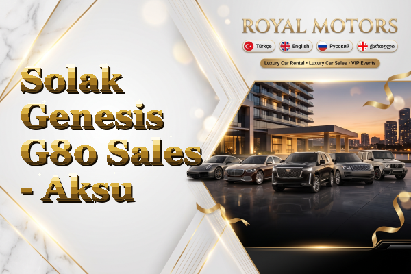 Solak Genesis G80 Sales - Aksu