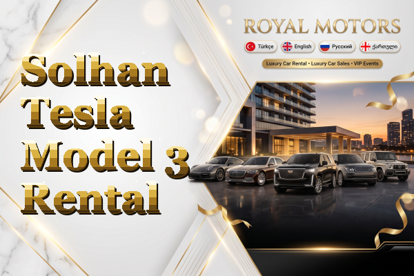 Solhan Tesla Model 3 Rental