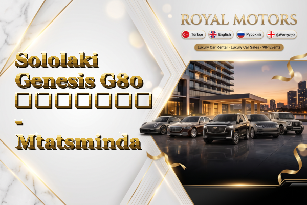 Sololaki Genesis G80 გაყიდვა - Mtatsminda