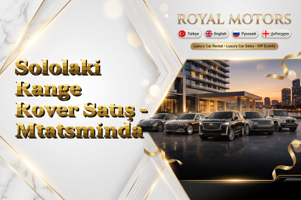 Sololaki Range Rover Satış - Mtatsminda