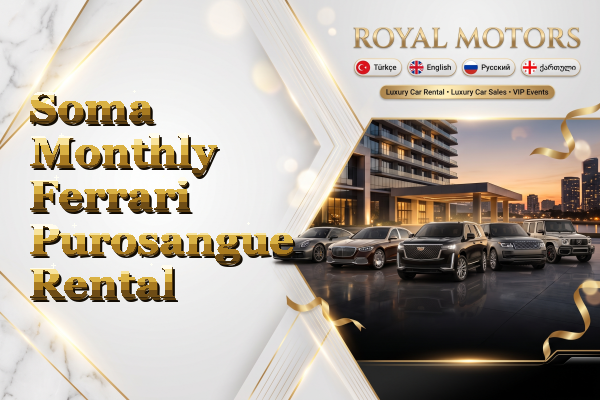Soma Monthly Ferrari Purosangue Rental