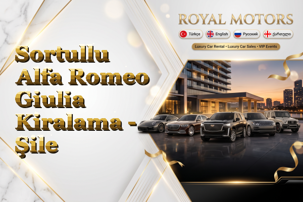 Sortullu Alfa Romeo Giulia Kiralama - Şile