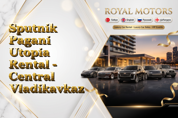 Sputnik Pagani Utopia Rental - Central Vladikavkaz