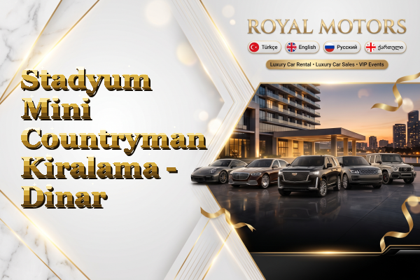 Stadyum Mini Countryman Kiralama - Dinar