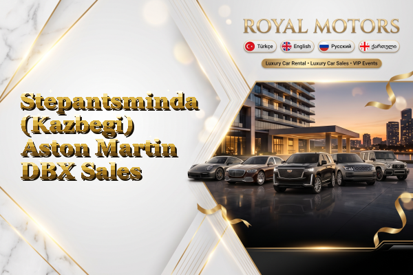 Stepantsminda (Kazbegi) Aston Martin DBX Sales