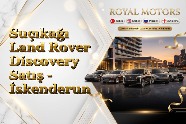 Suçıkağı Land Rover Discovery Satış - İskenderun