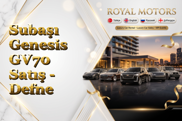 Subaşı Genesis GV70 Satış - Defne