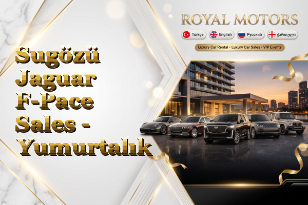 Sugözü Jaguar F-Pace Sales - Yumurtalık