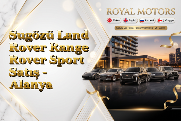 Sugözü Land Rover Range Rover Sport Satış - Alanya