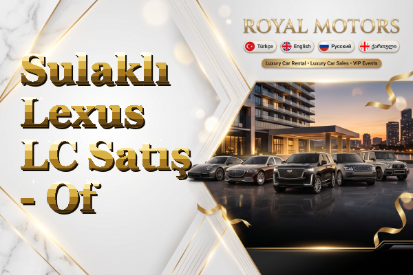 Sulaklı Lexus LC Satış - Of