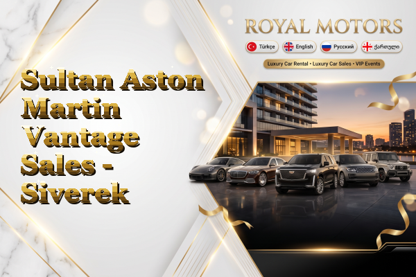 Sultan Aston Martin Vantage Sales - Siverek