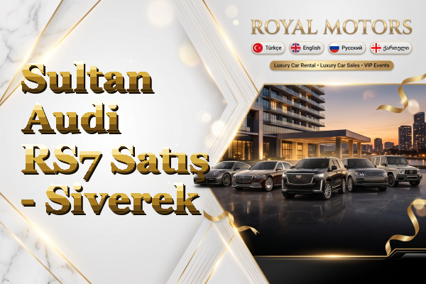 Sultan Audi RS7 Satış - Siverek