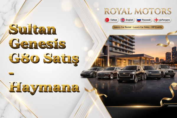 Sultan Genesis G80 Satış - Haymana