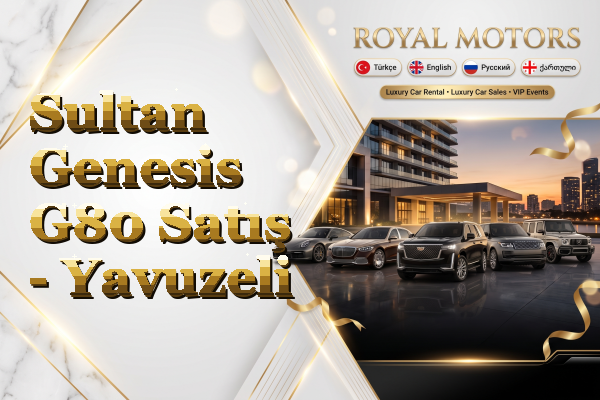Sultan Genesis G80 Satış - Yavuzeli