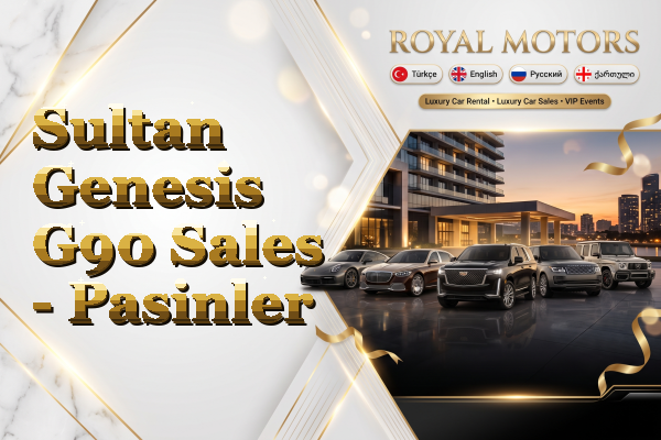 Sultan Genesis G90 Sales - Pasinler