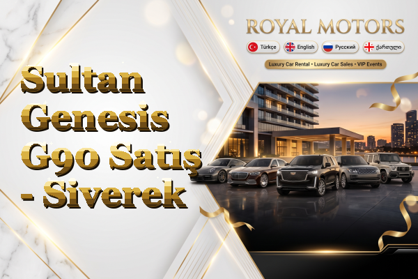 Sultan Genesis G90 Satış - Siverek