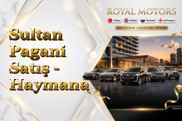Sultan Pagani Satış - Haymana
