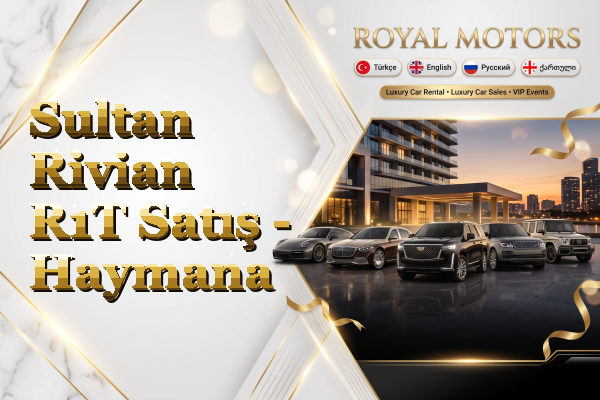 Sultan Rivian R1T Satış - Haymana
