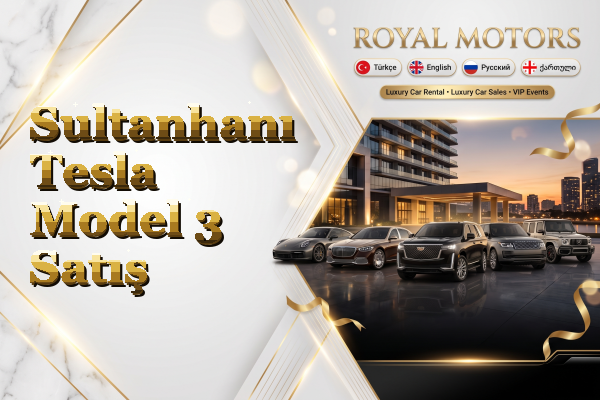 Sultanhanı Tesla Model 3 Satış