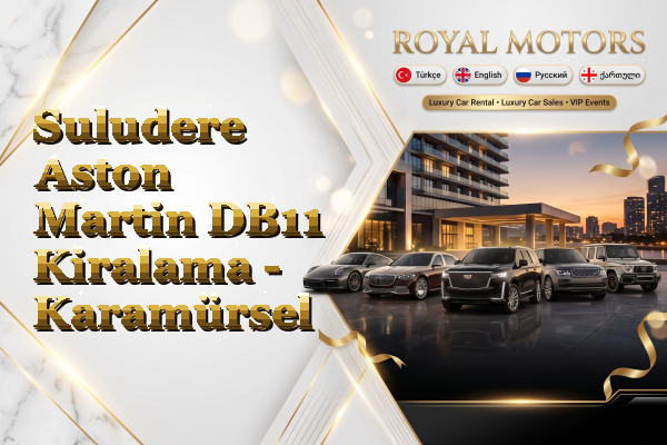 Suludere Aston Martin DB11 Kiralama - Karamürsel
