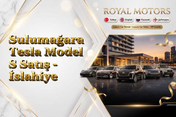 Sulumağara Tesla Model S Satış - İslahiye