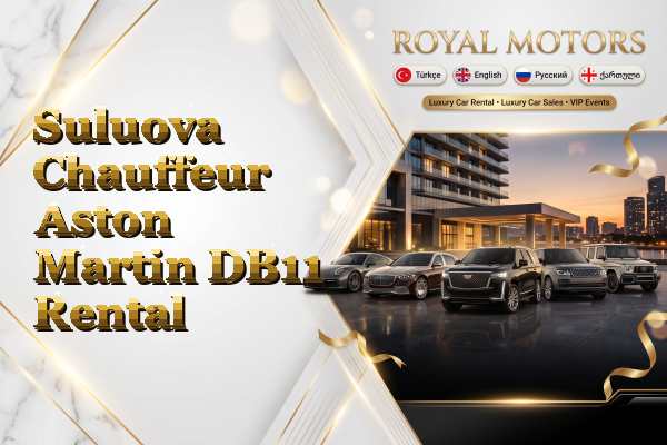 Suluova Chauffeur Aston Martin DB11 Rental