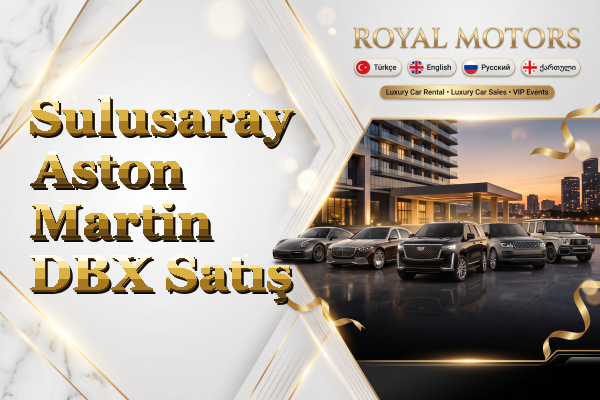 Sulusaray Aston Martin DBX Satış