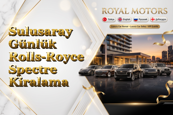 Sulusaray Günlük Rolls-Royce Spectre Kiralama