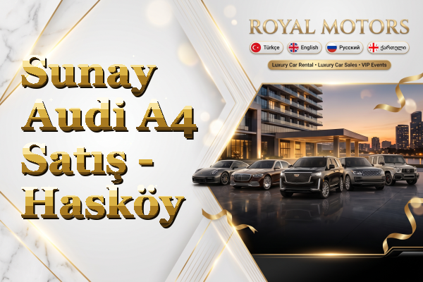 Sunay Audi A4 Satış - Hasköy