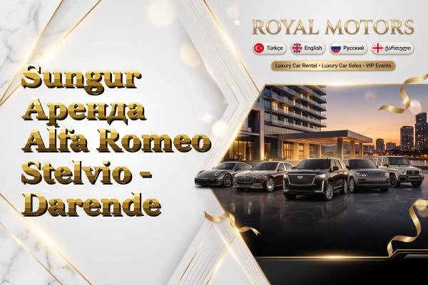 Sungur Аренда Alfa Romeo Stelvio - Darende