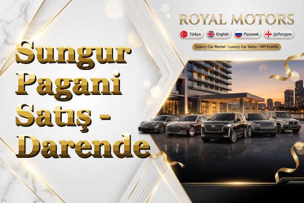 Sungur Pagani Satış - Darende