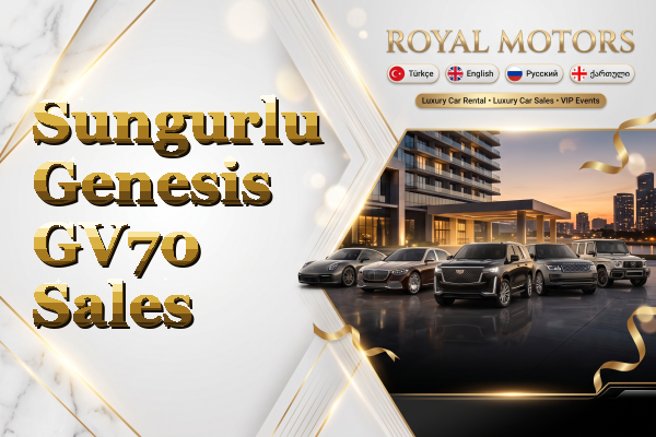 Sungurlu Genesis GV70 Sales