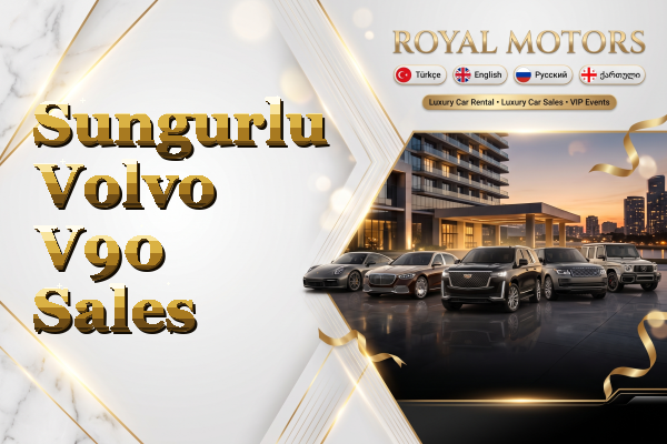 Sungurlu Volvo V90 Sales