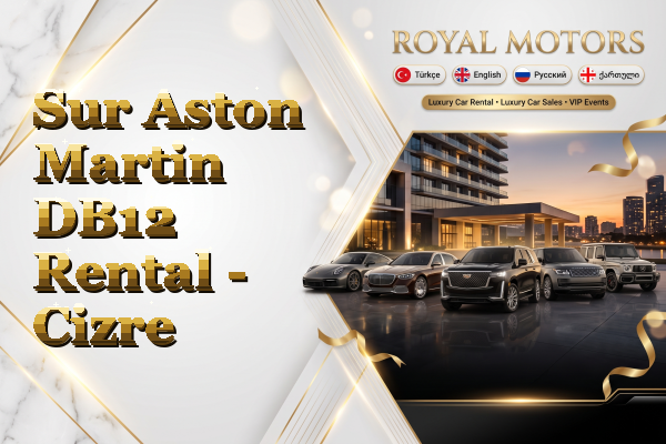 Sur Aston Martin DB12 Rental - Cizre