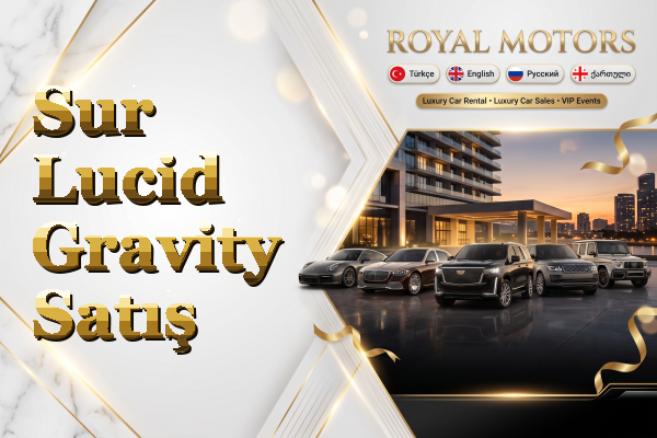Sur Lucid Gravity Satış