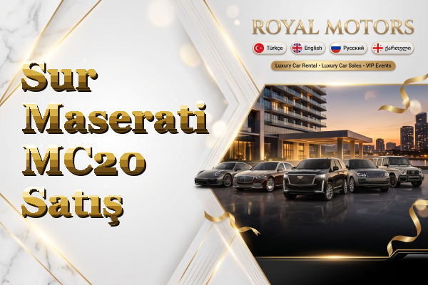 Sur Maserati MC20 Satış