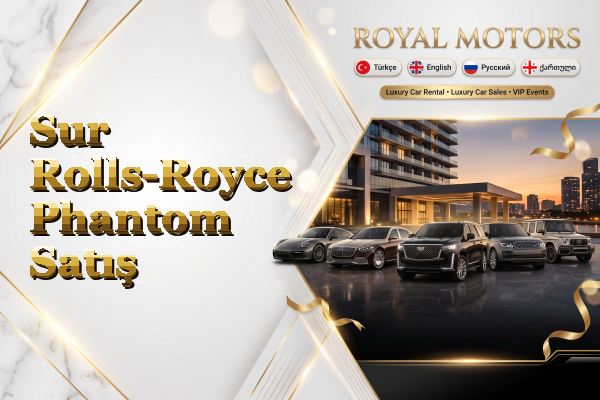 Sur Rolls-Royce Phantom Satış