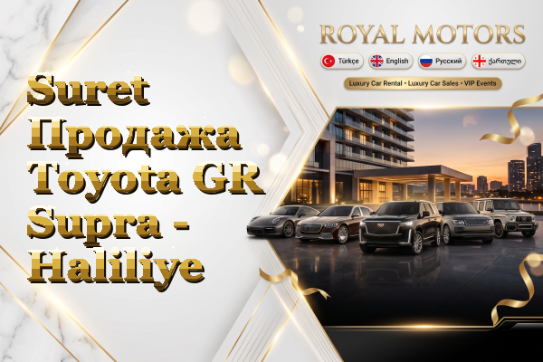 Suret Продажа Toyota GR Supra - Haliliye