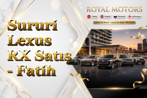 Sururi Lexus RX Satış - Fatih